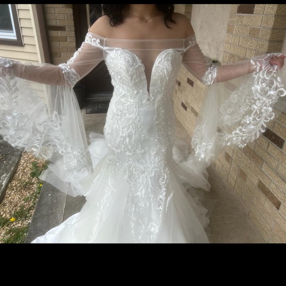 Beautiful weeding dress - Picture 5 of 10